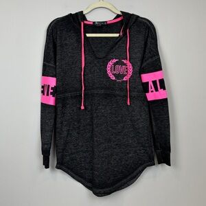 MISS‎ CHIEVOUS LS hooded top / size S